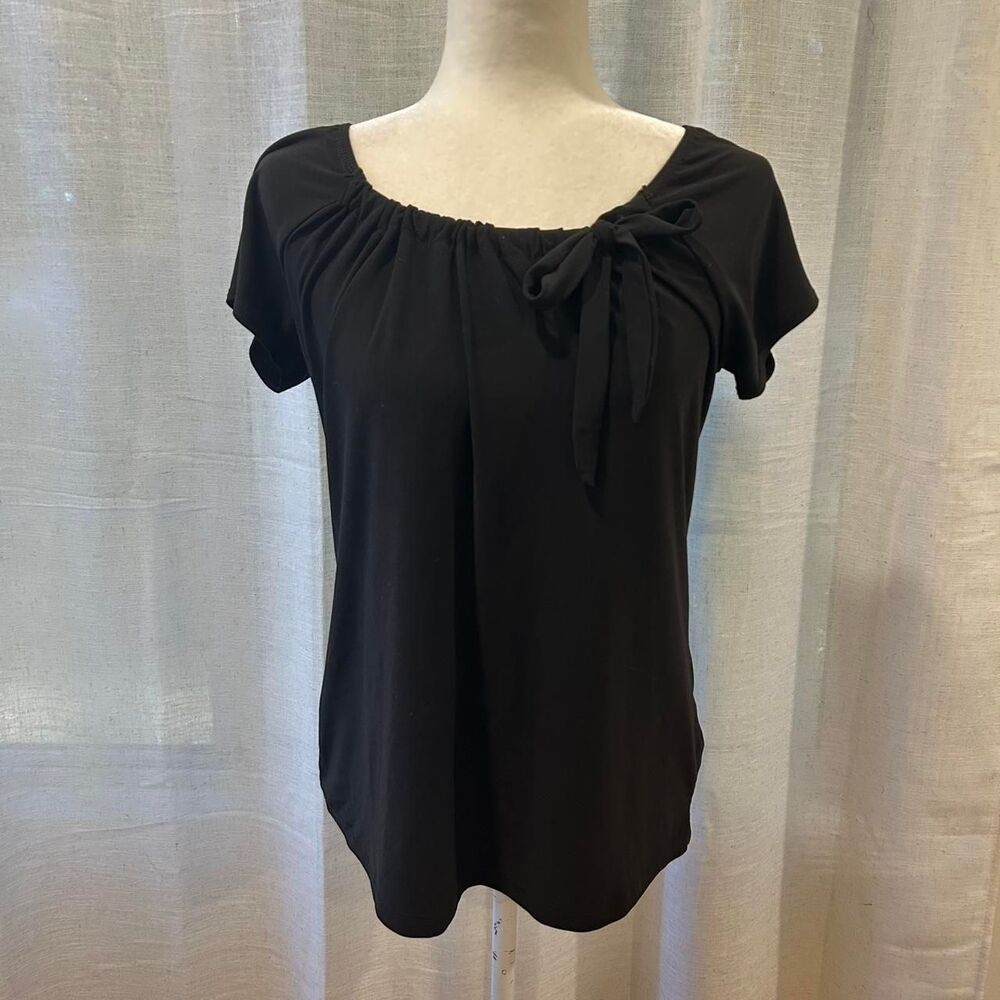 Y2k Vintage Susie Paper Tag Babydoll Bow Blouse Women's Medium
